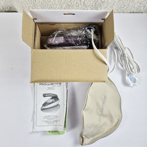 Rowenta DW2170 AccessSteam Iron 1600W New Open Box Blue Anti-Drip & Steam Burst - Picture 6 of 6